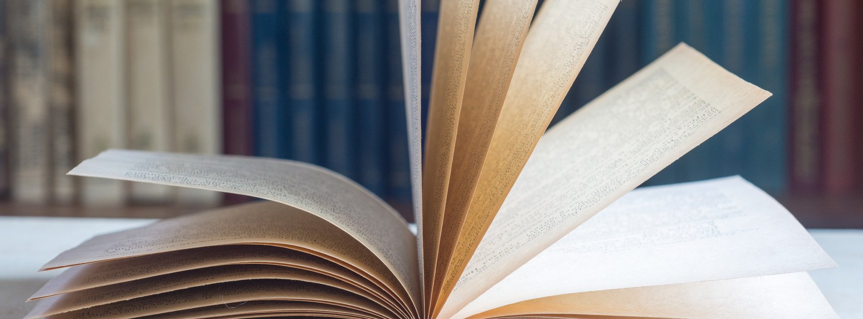 aufgeschlagenes Buch