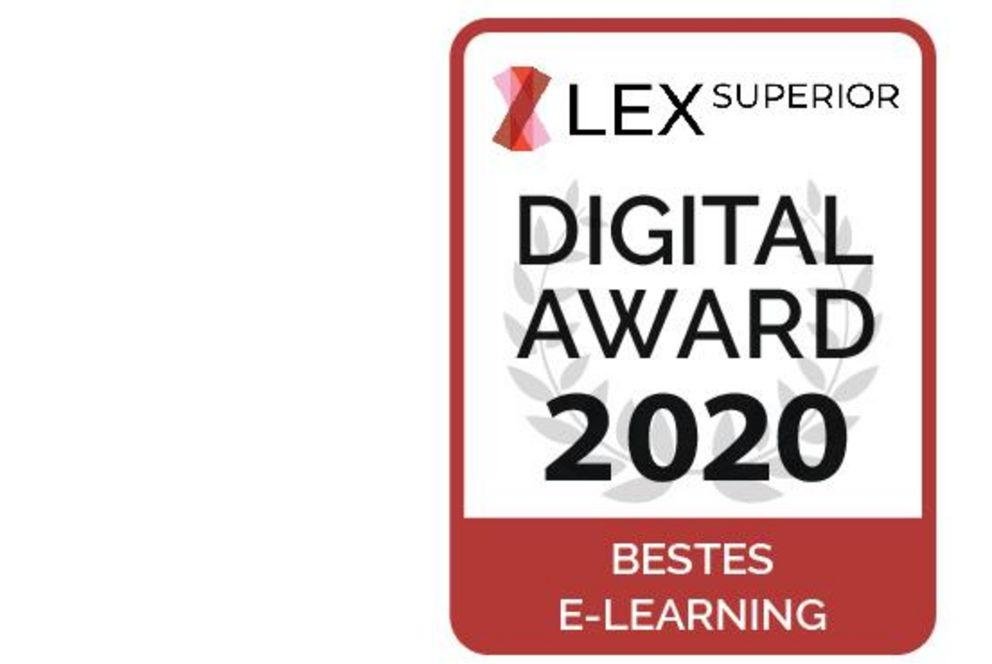 Digital Award 2020 für bestes E-Learning