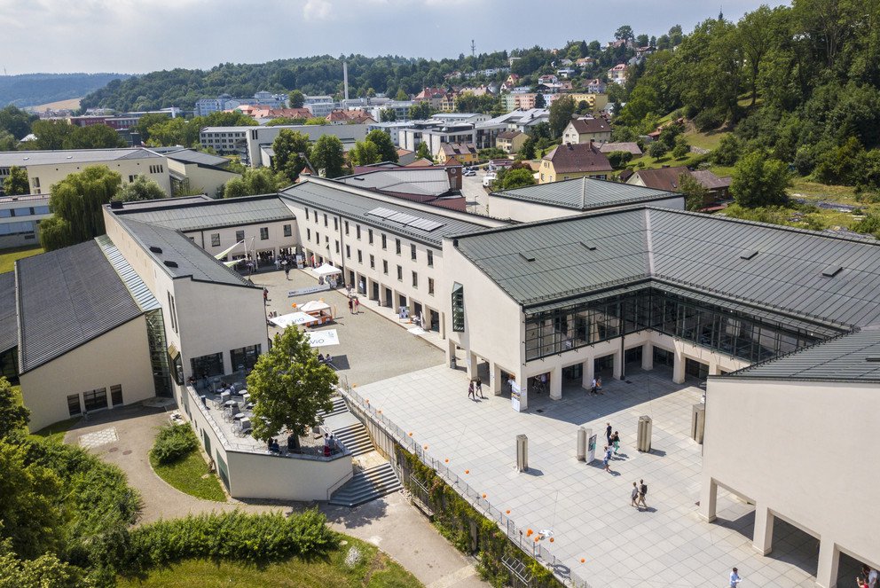 A view of the campus of the University of Passau