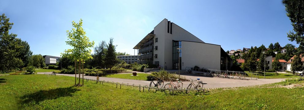 Grünflächen am Campus der Universität Passau