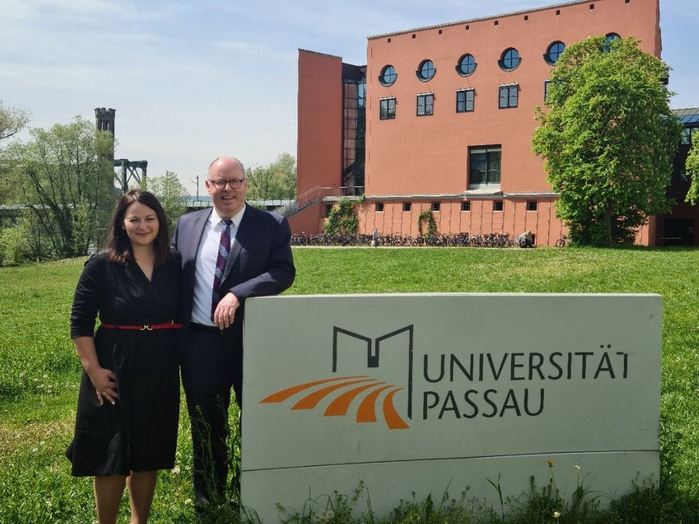 Dr. Krisztina Bencze und Prof. Esser