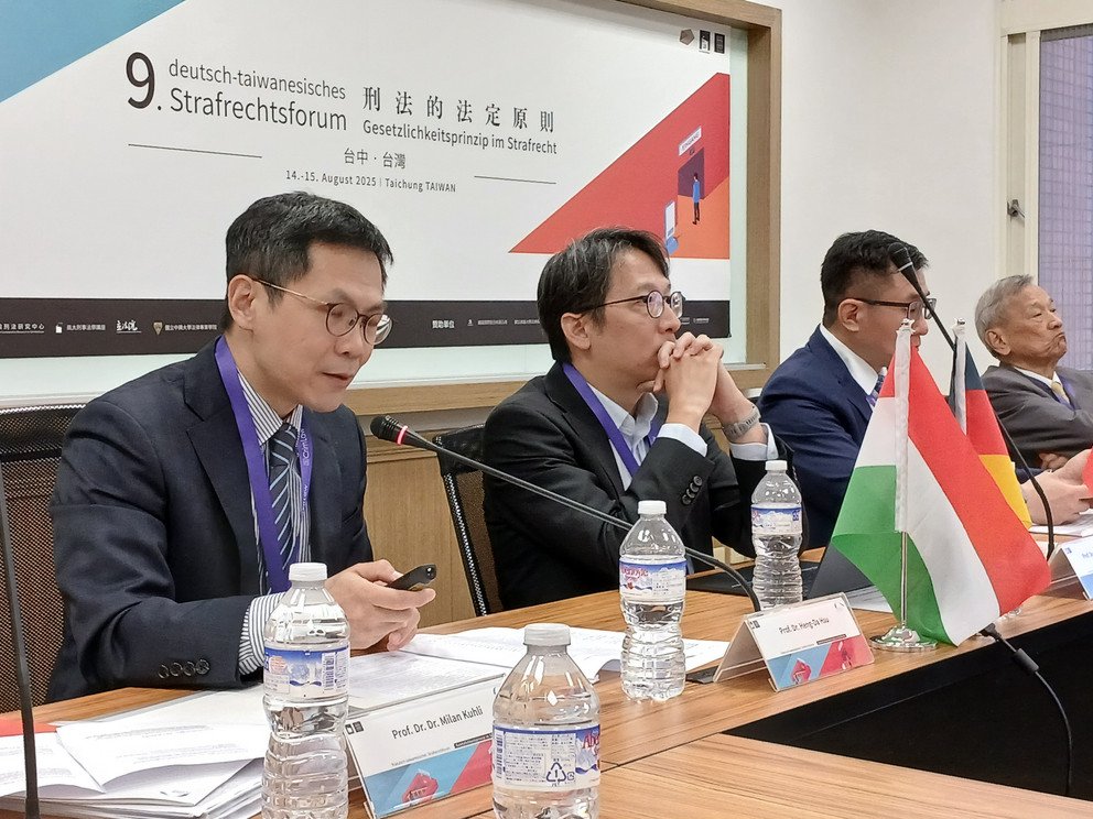 9. Deutsch-TaiwanesiStrafrechtsforum  sches „Gesetzlichkeitsprinzip im Strafrecht“