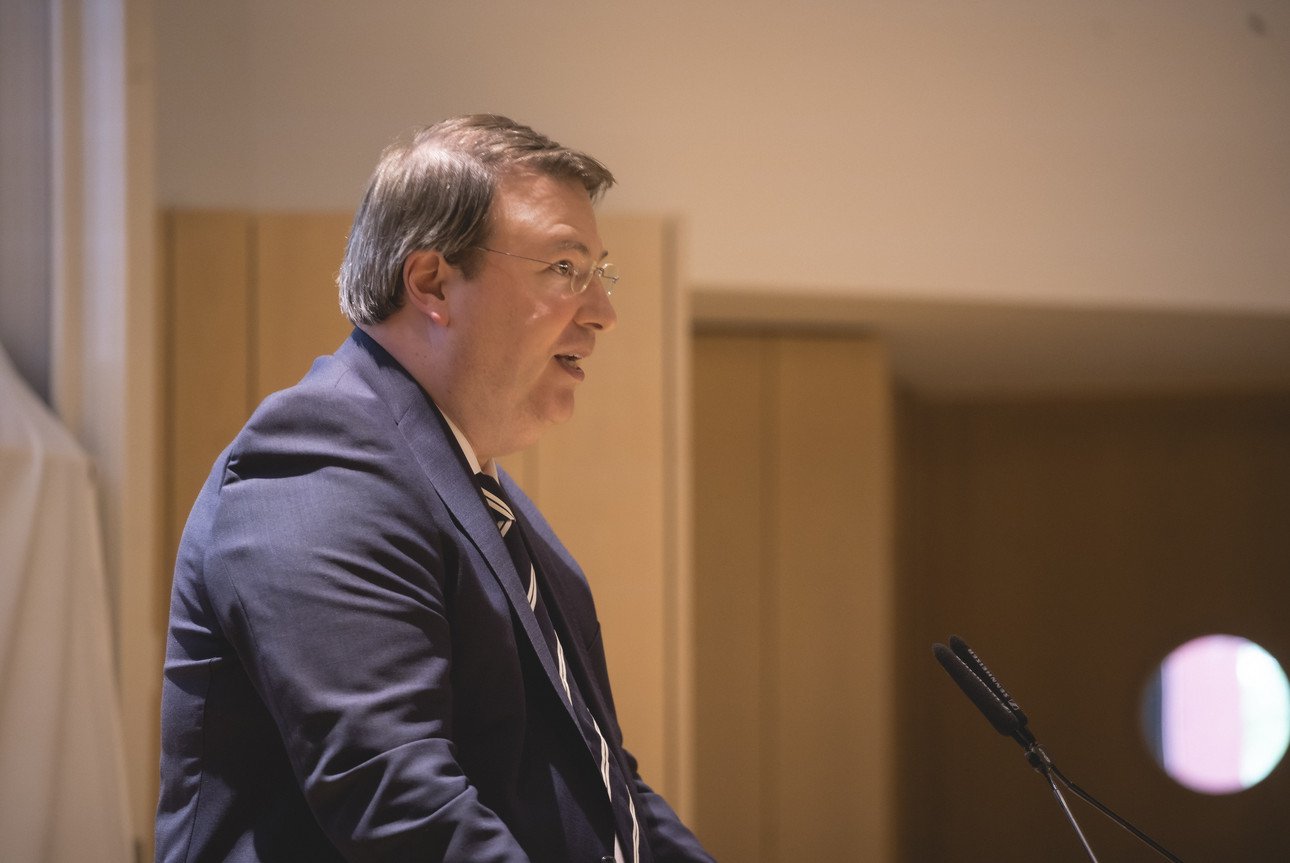 Gru&szlig;wort des Leitenden Ministerialrats vom Landesjustizpr&uuml;fungsamtes in M&uuml;nchen, Herrn Guido Tiesel