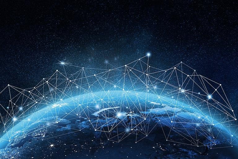 Dekoratives Bild der Kachel 'Global Data Law'