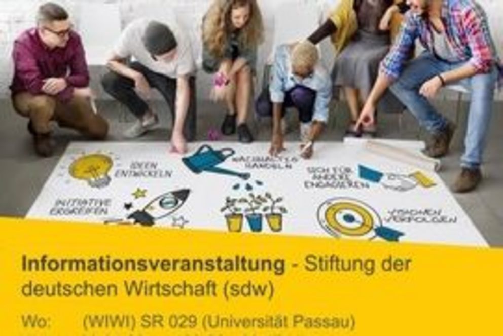 Flyer Informationsveranstaltung - Stiftung der deutschen Wirtschaft
