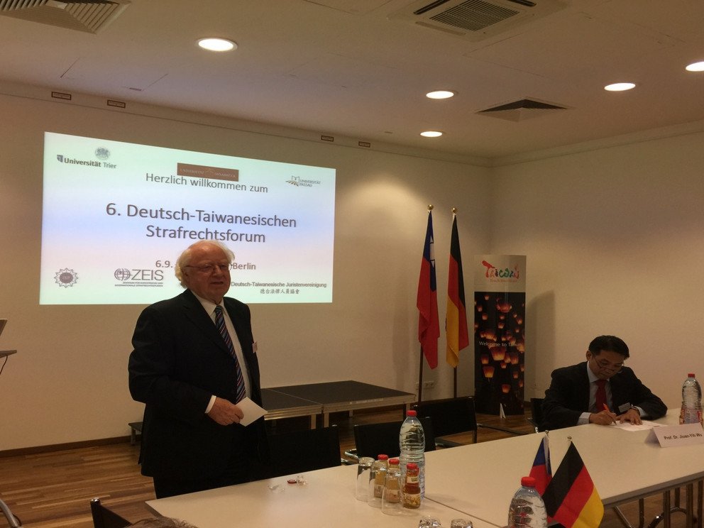 Taiwan-Strafrechtsforum 09/2017