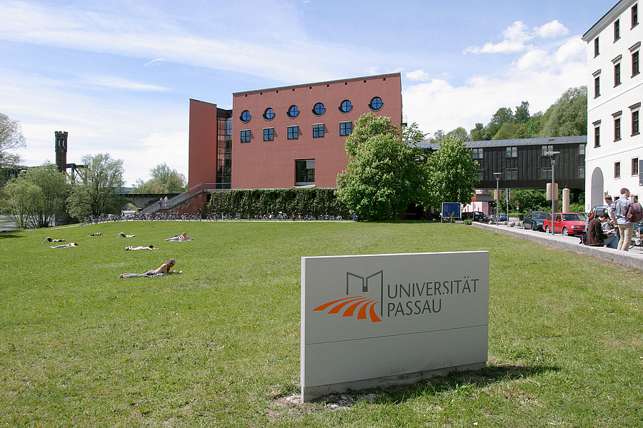 The Innwiese Lawn at the University of Passau