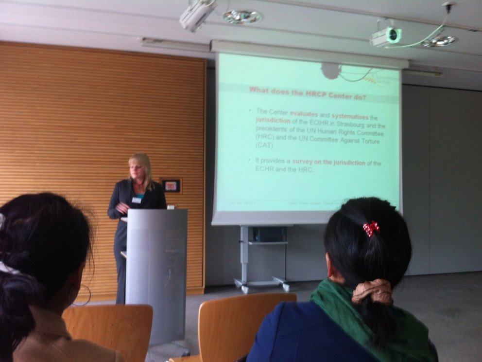 Workshop für eine Gruppe von Staatsanwältinnen und -anwälten aus Bhutan zu den Themen Europäischer Menschenrechtsschutz