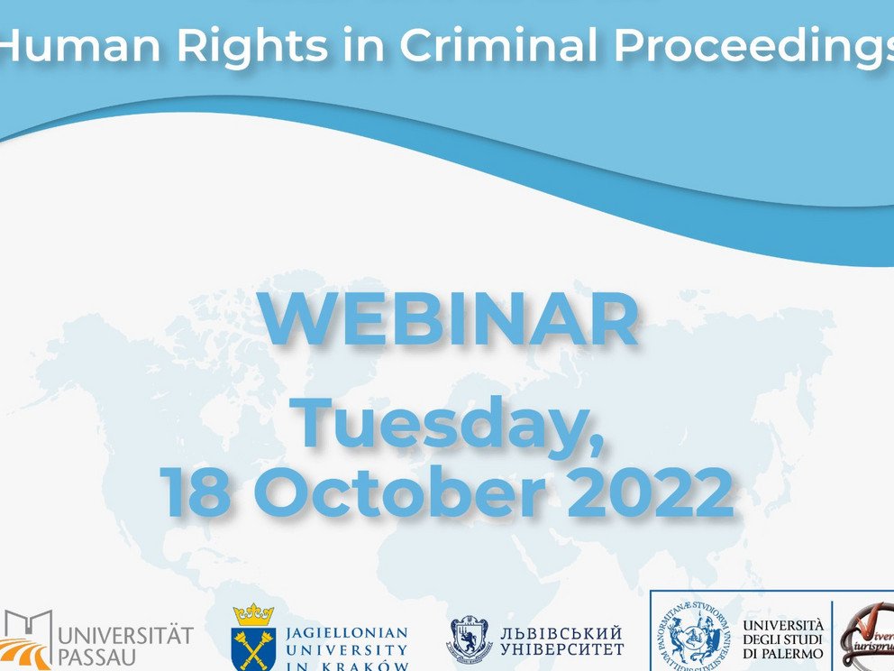 Webinar zum Europäischen und Internationalen Strafrecht