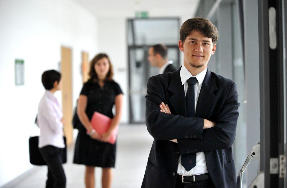 Students at the University of Passau