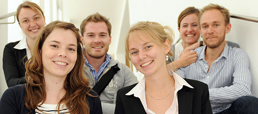 Students at the University of Passau