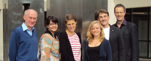 Research Team of Totipotency I: Prof. Dr. med. Dr. phil. Thomas Heinemann, Susan Sgodda, Kathrin Rottländer, Lena Laimböck, Dr. med. Cantz, Prof. Dr. jur. Hans-Georg Dederer